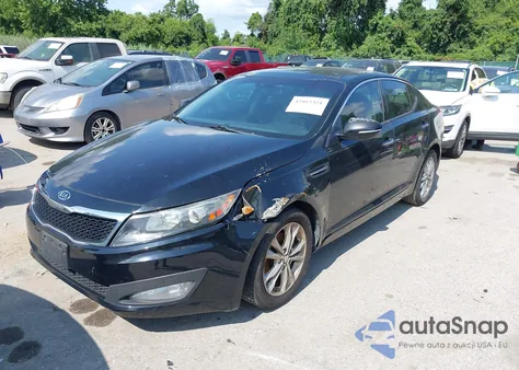 2011 Kia Optima Ex из США, поврежденный, VIN KNAGN4A74B5117585